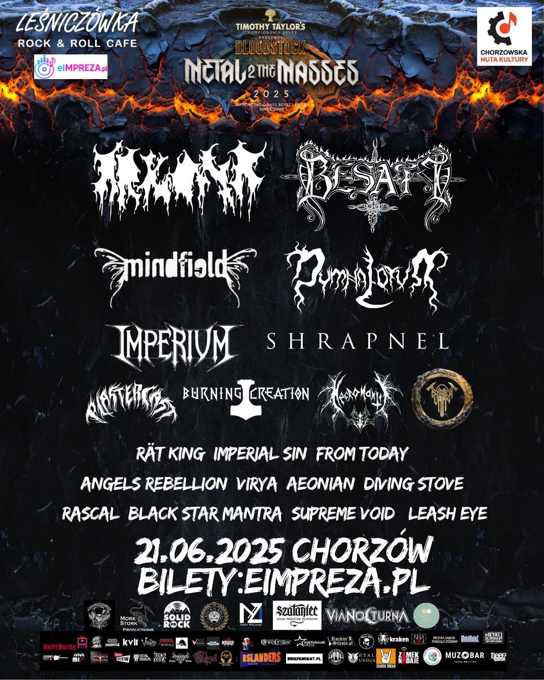 Finał Bloodstock Metal 2 The Masses Poland 2025 – walka o Bloodstock Festival!