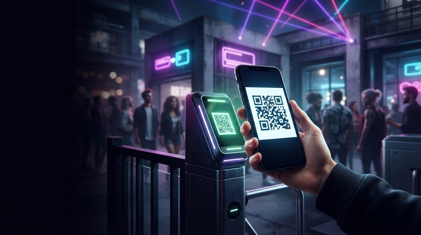 Kod QR w aplikacji biletowej: jak przygotować bilet do wejścia?