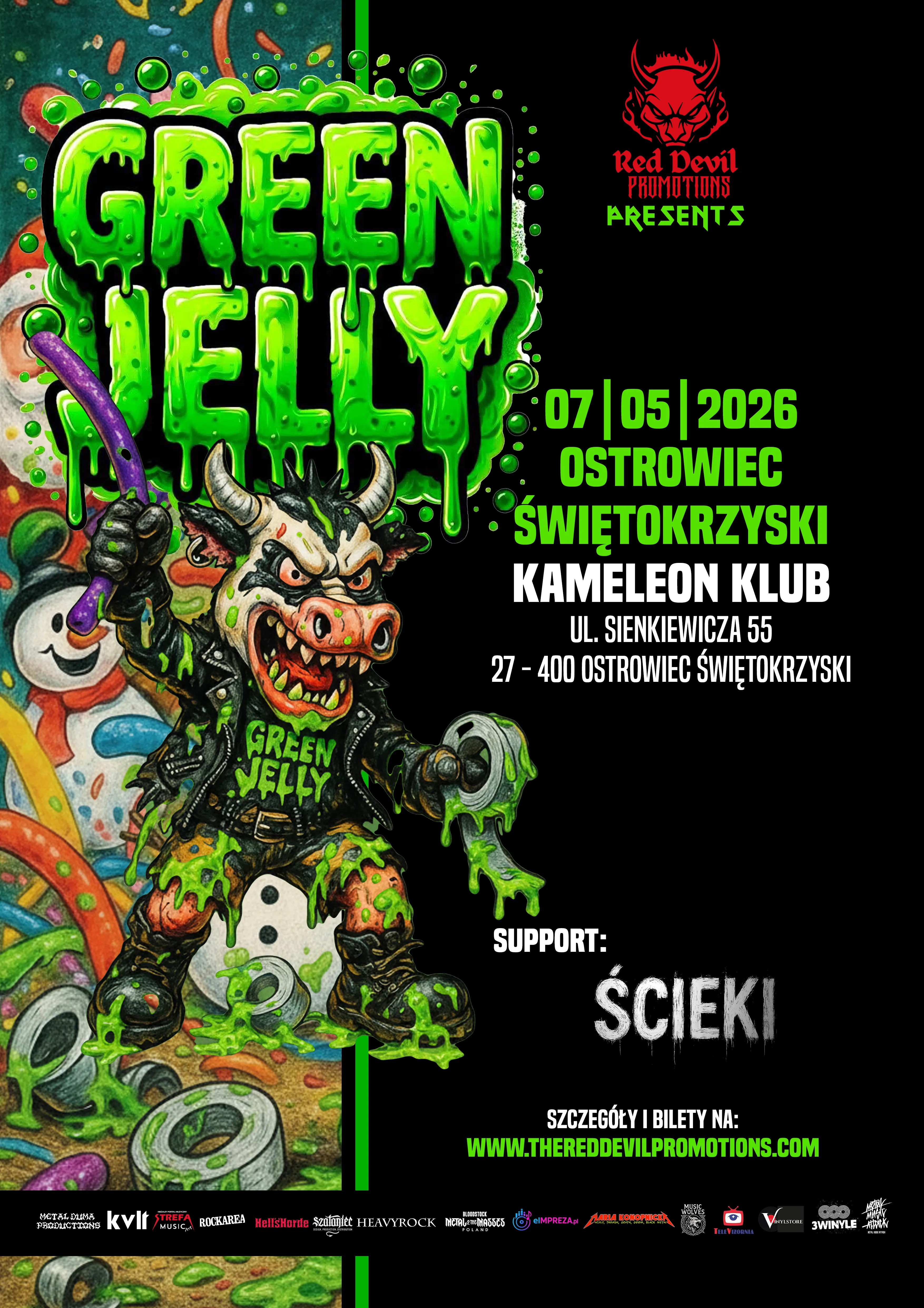 Green Jelly + Ścieki