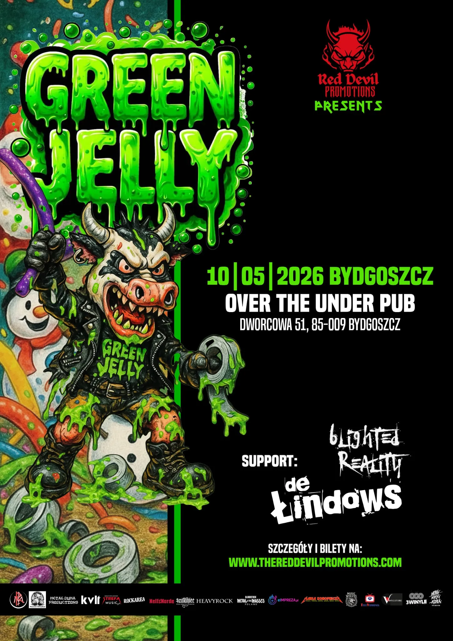 Green Jelly + De Łindows - Bydgoszcz