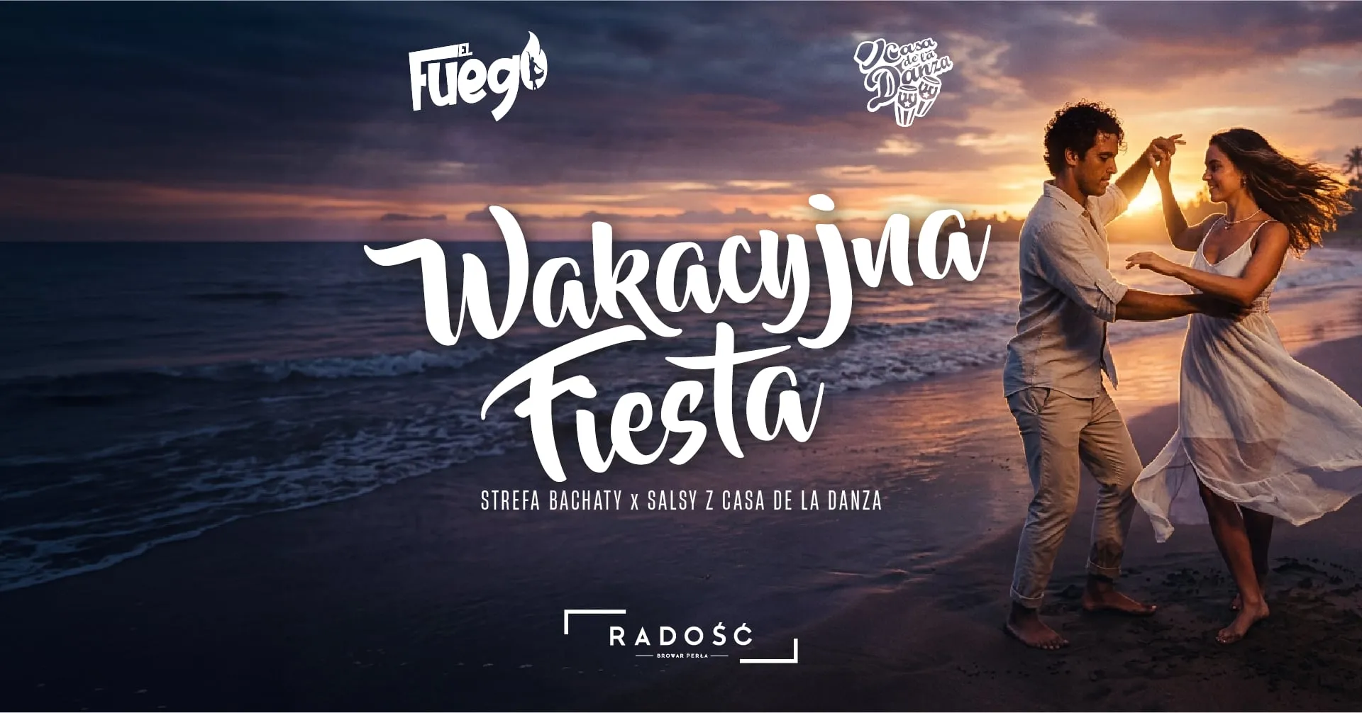 Wakacyjna Fiesta ✦ Strefa Bachaty x Salsy z Casa De La Danza ✦ Radość